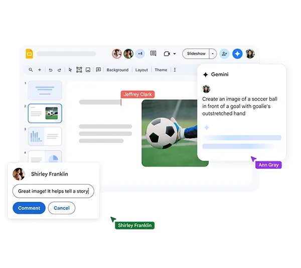Slides Google workspace
